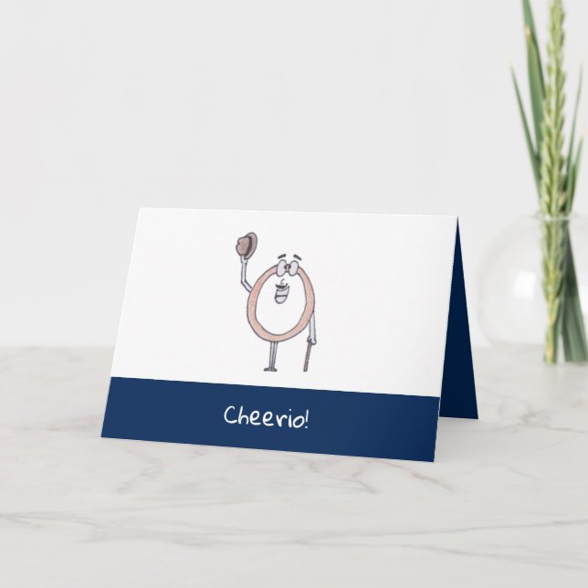 Bon Voyage Vacation Travel Card Karte (Vorderseite)