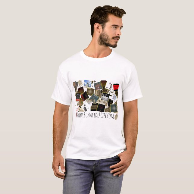 Bonafide4Life.com "die Album-" T - Shirt (Vorne ganz)