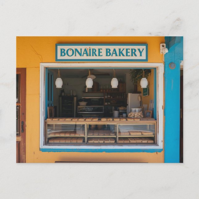 Bonaire bakery postkarte (Vorderseite)