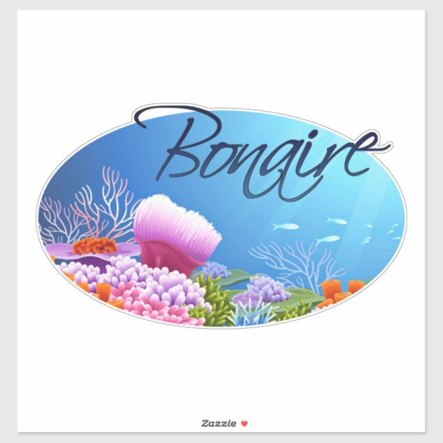 Bonaire decal aufkleber (Blatt)