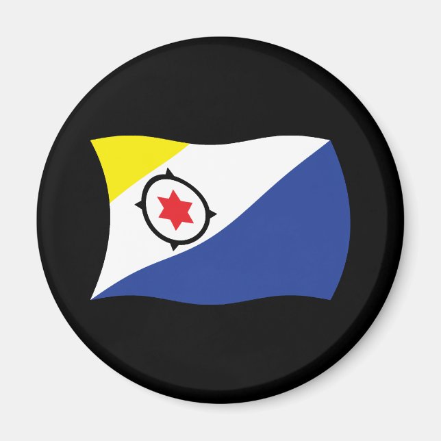Bonaire Flag Magnet (Vorne)