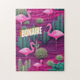 Bonaire in rosa Urlaubshaven