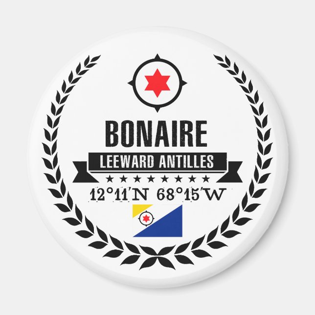 Bonaire Magnet (Vorne)
