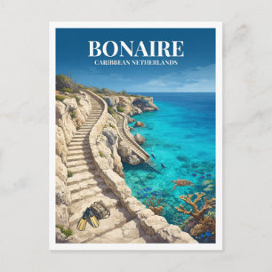 Bonaire National Marine Park — 1000 Steps Postkarte