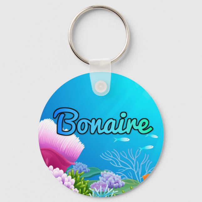 Bonaire Riff Schlüsselanhänger (Vorderseite)