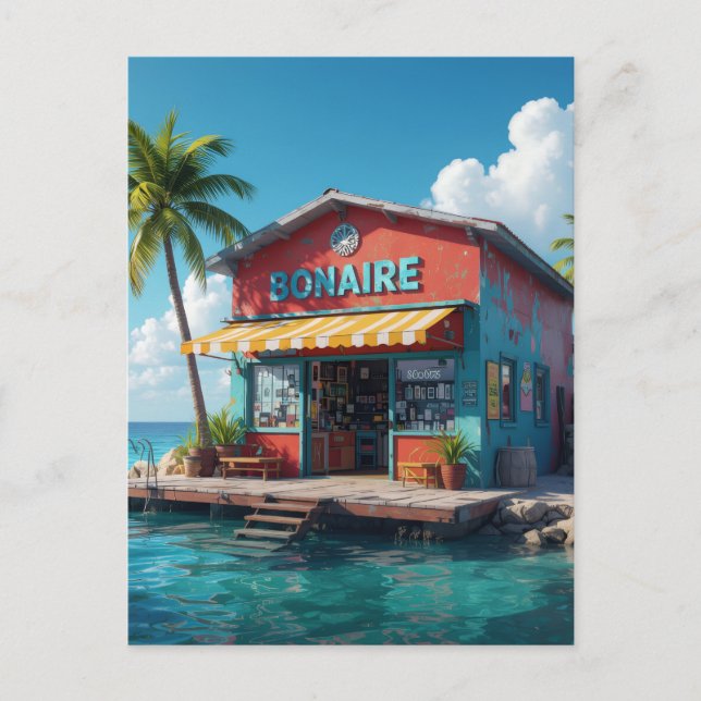 Bonaire Snack Postkarte (Vorderseite)