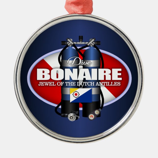 Bonaire (ST) Ornament Aus Metall (Vorne)