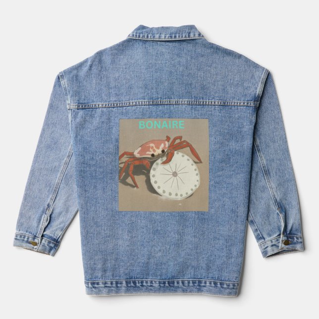 Bonaire Strandkritter Jeansjacke (Rückseite)