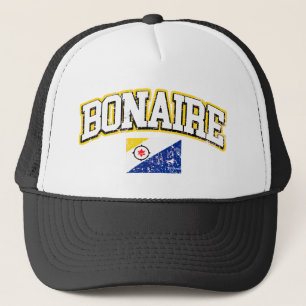 Bonaire Vintag Flag Truckerkappe
