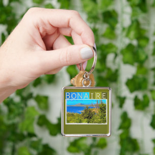 Bonaire Watercolor Schlüsselanhänger