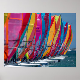 Bonaire-Windsurfer-Plakat Poster