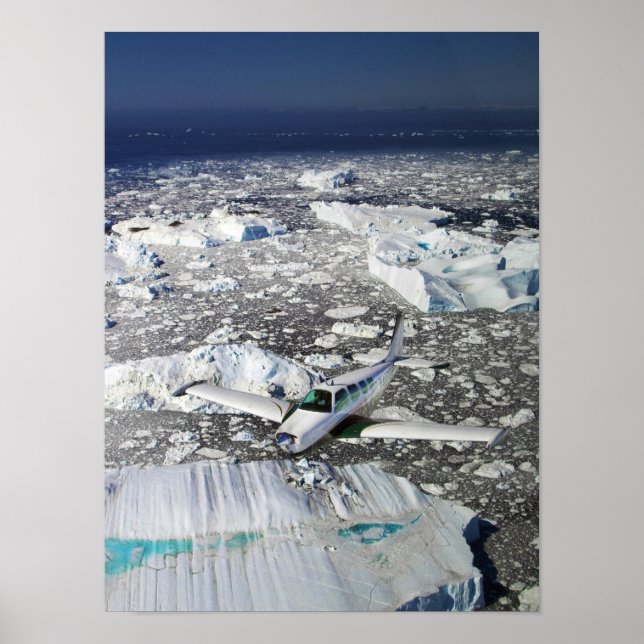 Bonanza über Grönland Poster (Vorne)