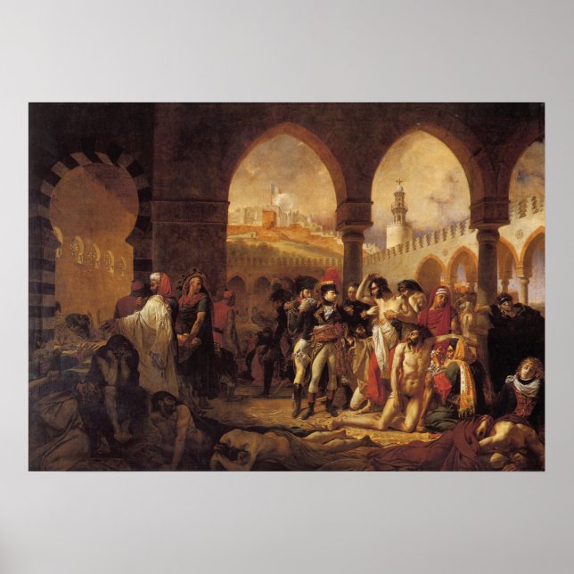 Bonaparte in Jaffa Poster (Vorne)