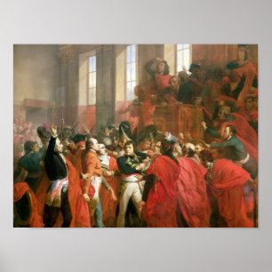 Bonaparte und Rat von fünfhundert in St. Poster