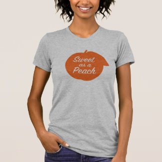 Bonbon als Pfirsich T-Shirt