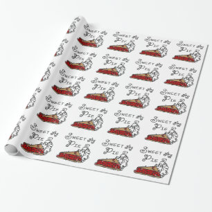 Bonbon als Torte Geschenkpapier