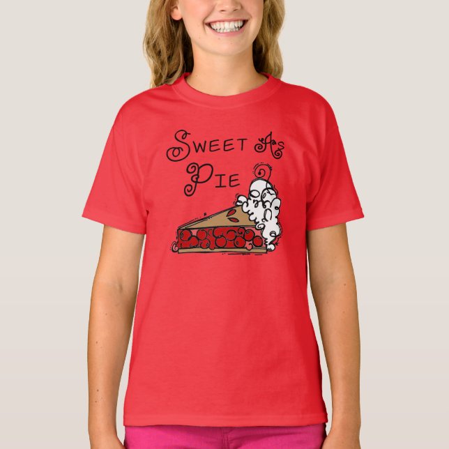 Bonbon als Torte T-Shirt (Vorderseite)