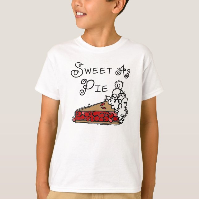 Bonbon als Torte T-Shirt (Vorderseite)