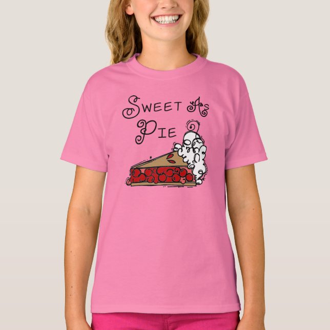 Bonbon als Torte T-Shirt (Vorderseite)