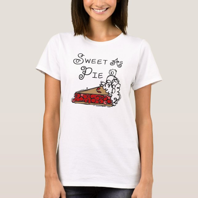 Bonbon als Torte T-Shirt (Vorderseite)
