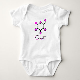 Bonbon (chemische Formel für Glukose) Baby Strampler