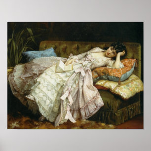 Bonbon, der nichts durch Auguste Toulmouche, 1877 Poster