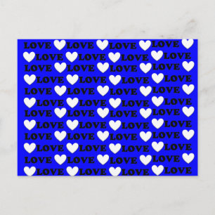 BonBon Es geht um Liebe - ich Liebe Sie Postkarte