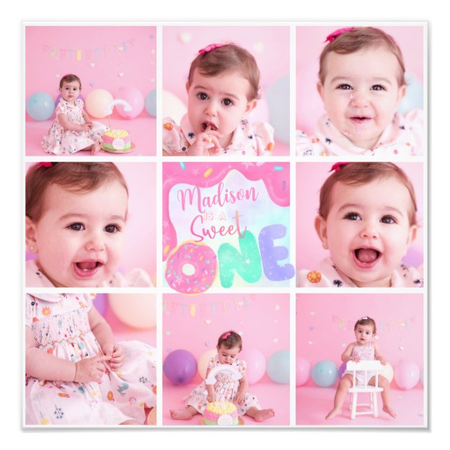Bonbon mit mehreren Fotos Fotodruck (Vorne)