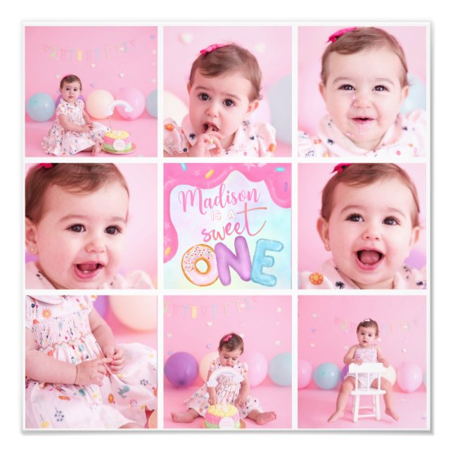 Bonbon mit mehreren Fotos Fotodruck (Vorne)