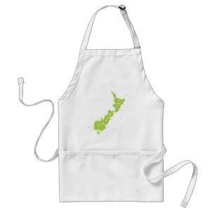 Bonbon vert à NZ d'éclaboussure comme tablier