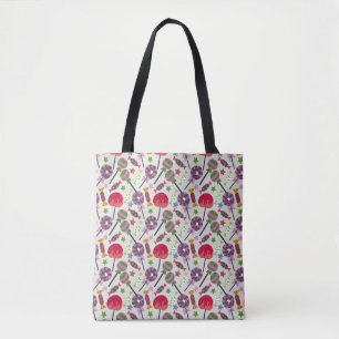 Bonbonmuster Lollenmuster Lollipop 11 Tasche