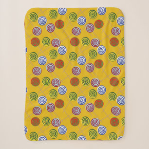 Bonbonmuster Lollenmuster Lollipop 15 Sherpadecke