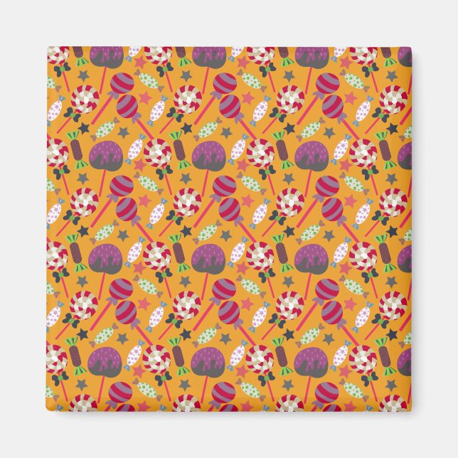 Bonbonmuster | Lollenmuster | Lollipop 23 Magnet (Vorne)