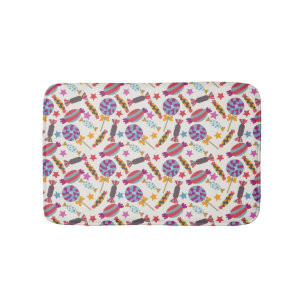 Bonbonmuster   Lollenmuster   Lollipop 46 Badematte