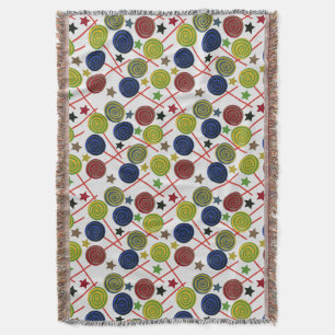 Bonbonmuster Lollenmuster Lollipop 48 Decke