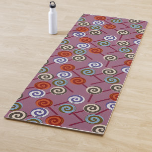 Bonbonmuster   Lollenmuster   Lollipop 49 Yogamatte