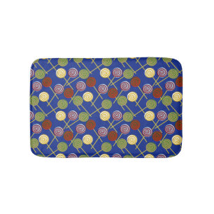 Bonbonmuster   Lollenmuster   Lollipop 4 Badematte