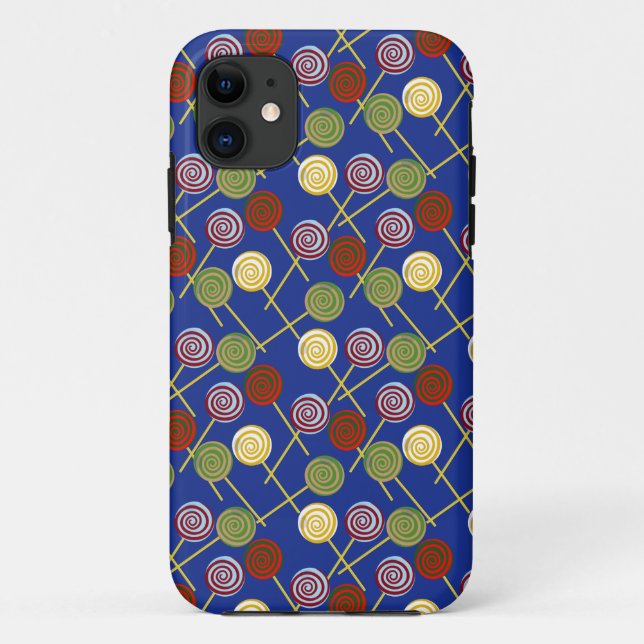 Bonbonmuster | Lollenmuster | Lollipop 4 Case-Mate iPhone Hülle (Rückseite)