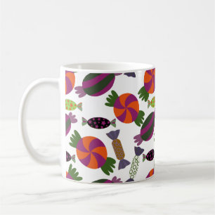 Bonbonmuster Lollenmuster Lollipop 51 Kaffeetasse