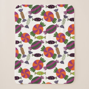 Bonbonmuster Lollenmuster Lollipop 51 Sherpadecke