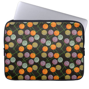 Bonbonmuster Lollenmuster Lollipop 52 Laptopschutzhülle