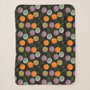 Bonbonmuster   Lollenmuster   Lollipop 52 Sherpadecke
