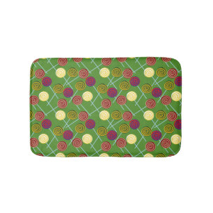 Bonbonmuster   Lollenmuster   Lollipop 58 Badematte