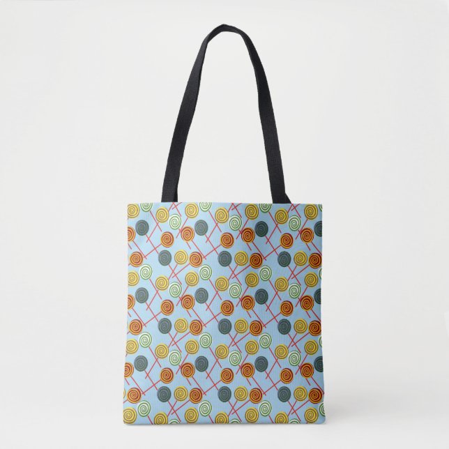 Bonbonmuster | Lollenmuster | Lollipop 5 Tasche (Vorderseite)