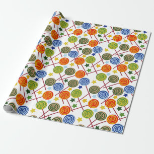 Bonbonmuster   Lollenmuster   Lollipop 61 Geschenkpapier