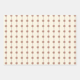 Bonbonpapier, das aus Zuckerrohr verpackt wird. Ge Geschenkpapier Set