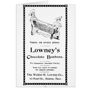 Bonbons au chocolat de Lowney