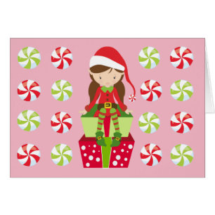 Bonbons de Noël à mollets personnalisés Elfe de No