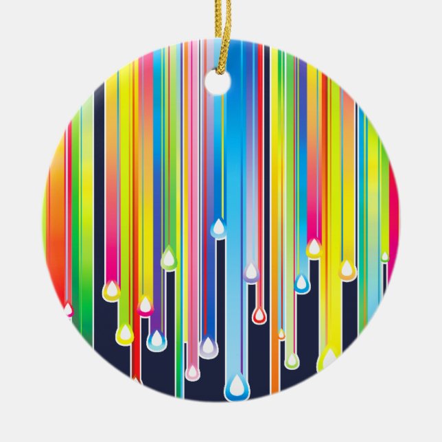 Bonbons Icicle Ornement d'arbre décoratif (Devant)