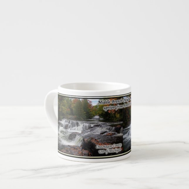Bond Falls Cascades Espresso Tasse (Vorderseite Links)
